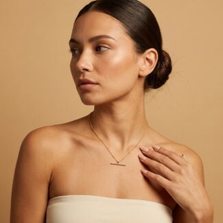 Colar Florença Minimalista Inspiração O Diabo Veste Prada 18K