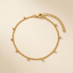 Pulseira Húngara Mini Bolinhas 18K